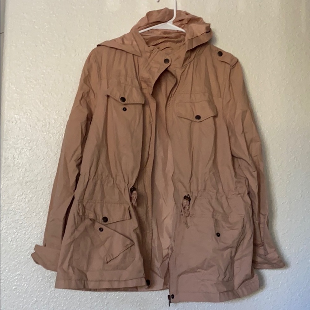 Forever 21 blush pink Utility jacket
